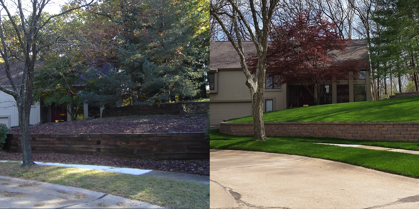 Bri-Co Construction retaining walls, grading, deck construction