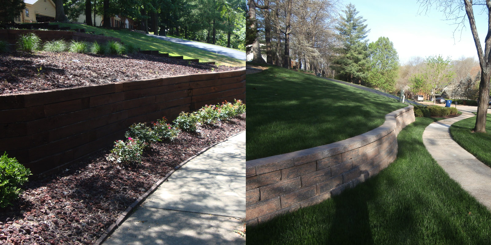 Bri-Co Construction retaining walls, grading, deck construction