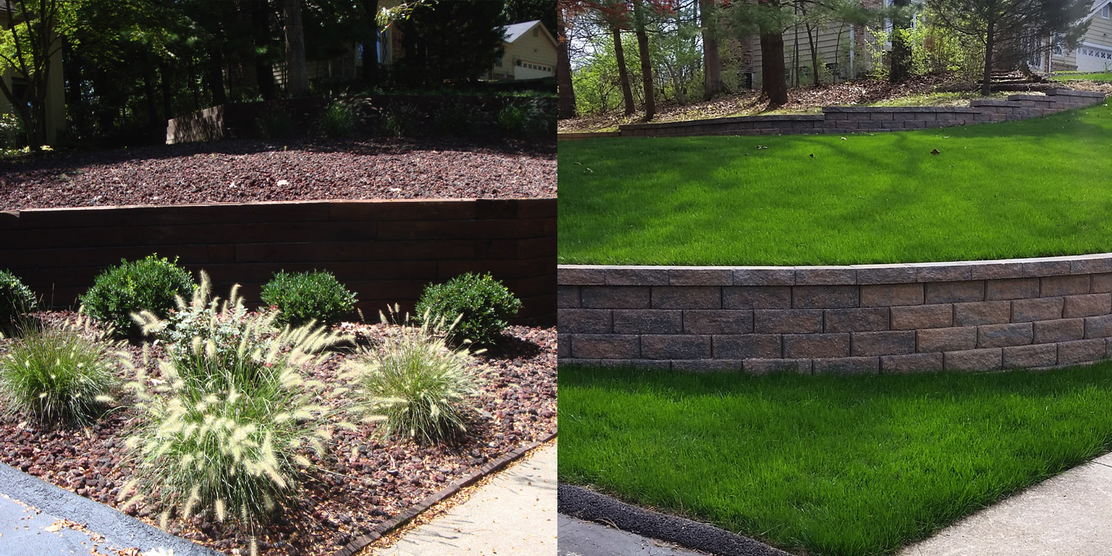 Bri-Co Construction retaining walls, grading, deck construction