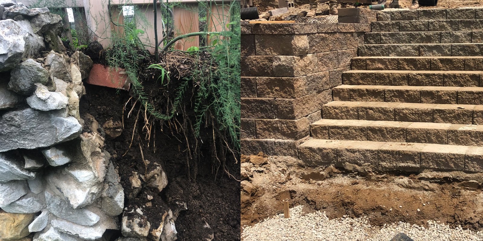 Bri-Co Construction retaining walls, grading, deck construction