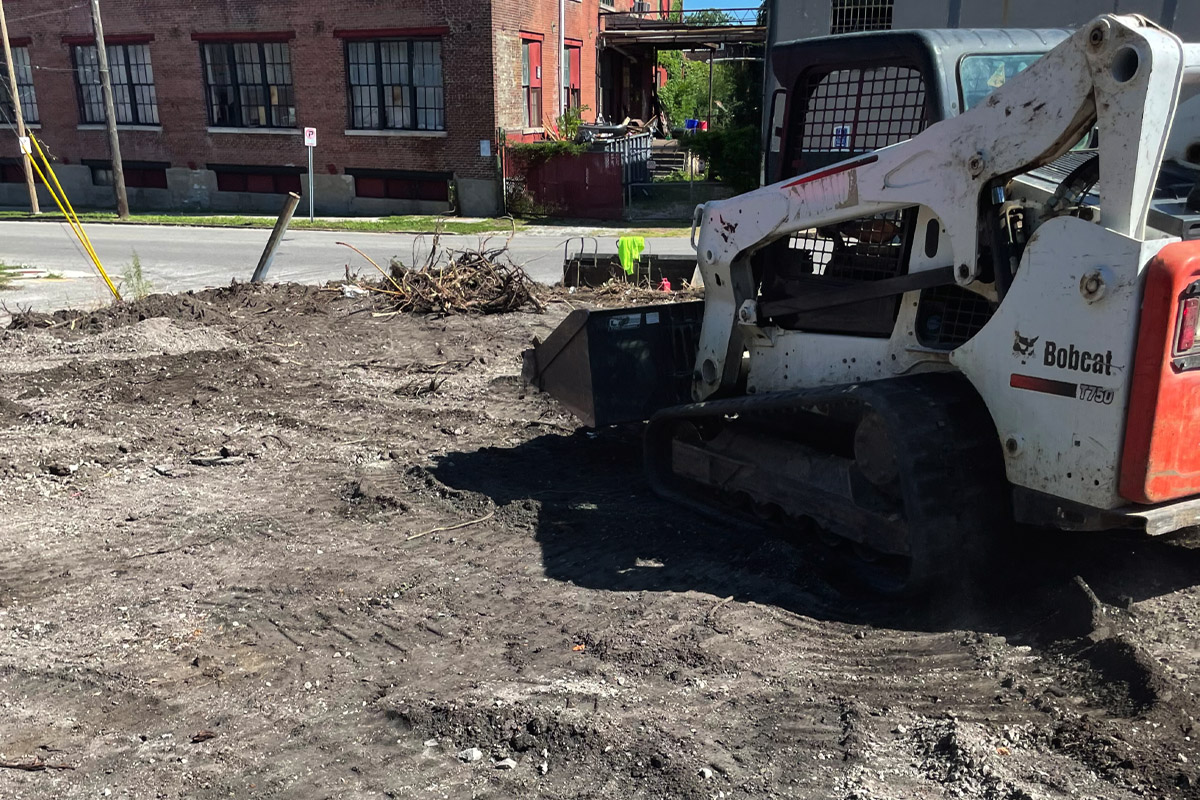 Demolition/Grading for parking lot in St. Louis