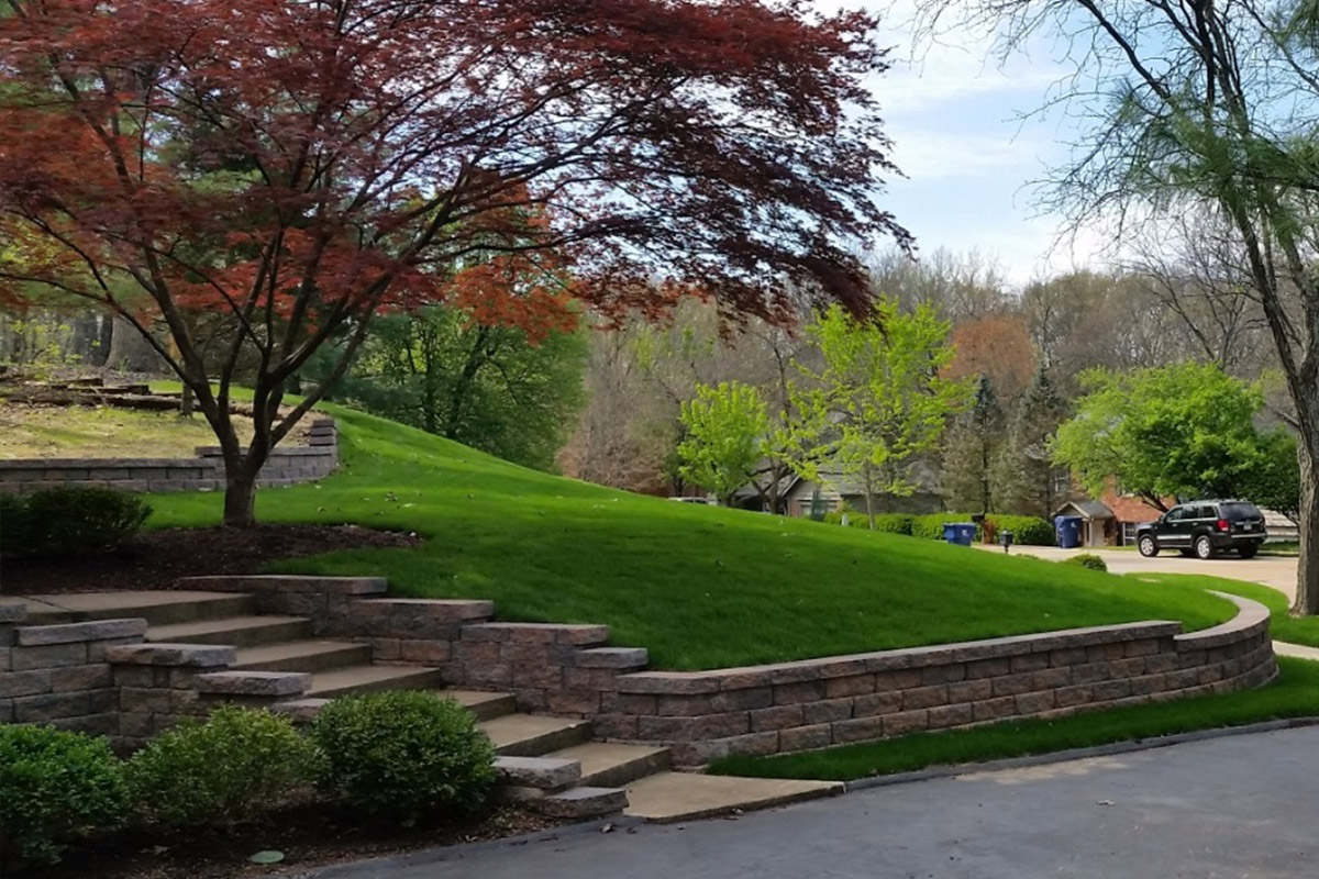 Retaining Wall Construction in St. Louis and St. Charles MO Area