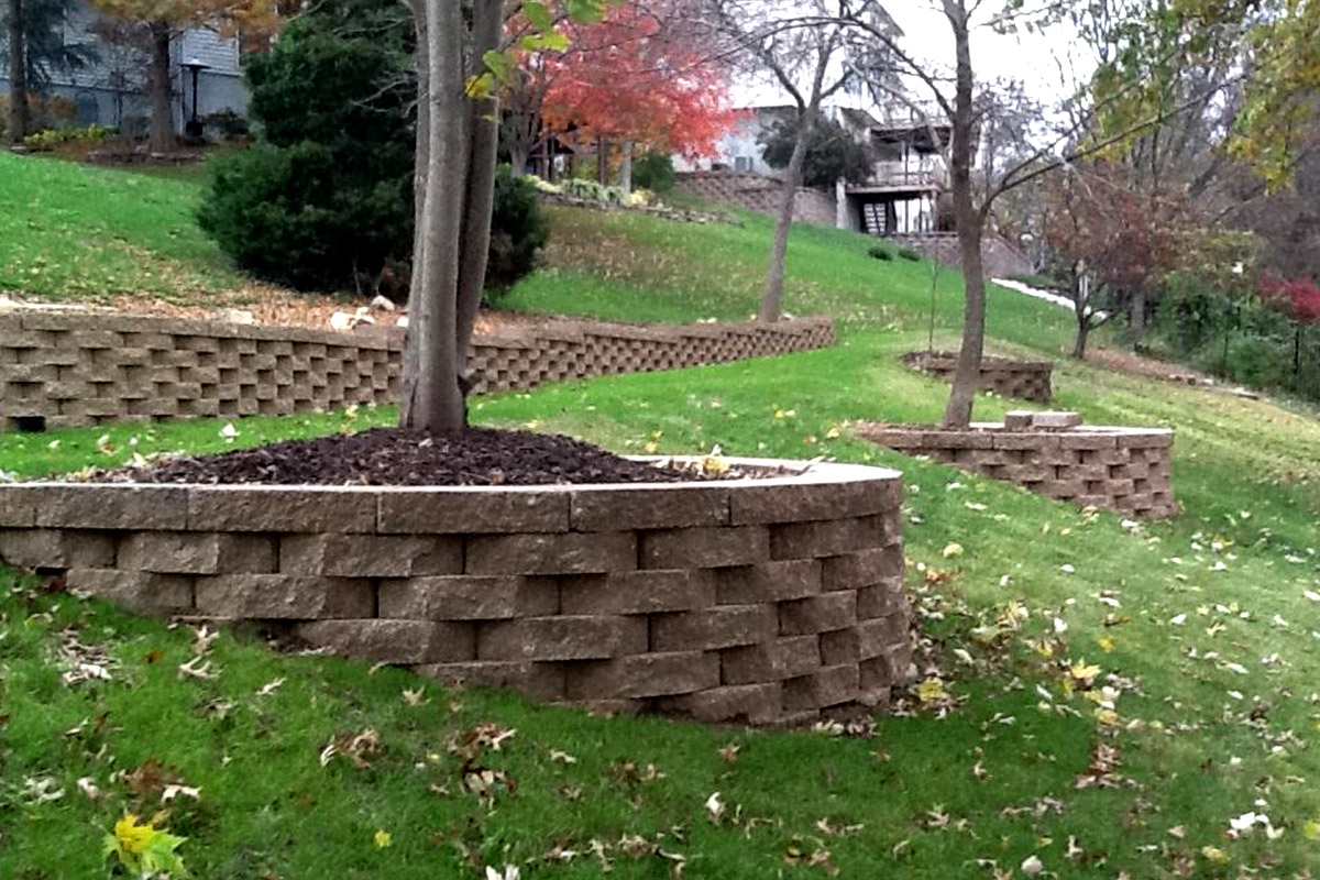 Retaining Wall Construction in St. Louis and St. Charles MO Area