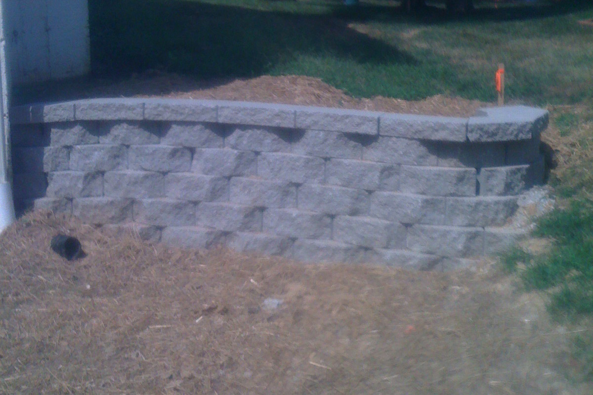 Retaining Wall Construction in St. Louis and St. Charles MO Area