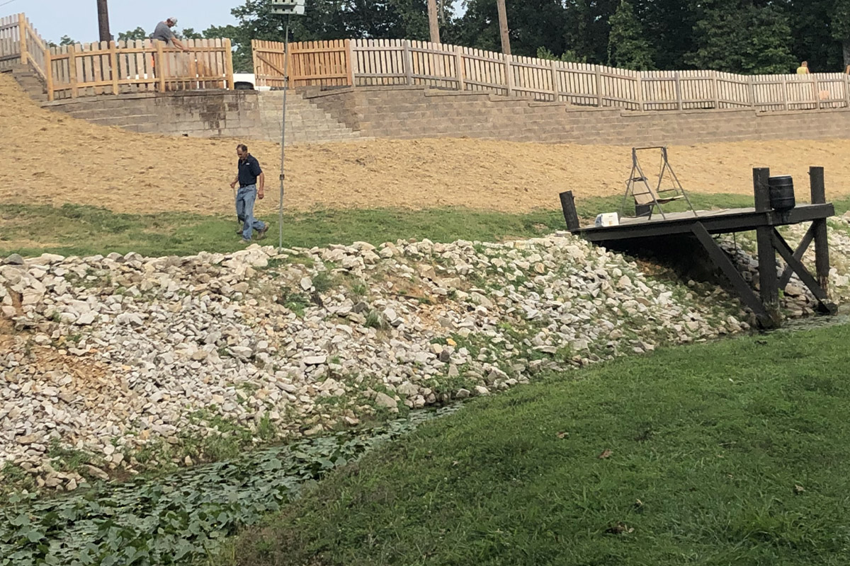 Retaining Wall Construction in St. Louis and St. Charles MO Area