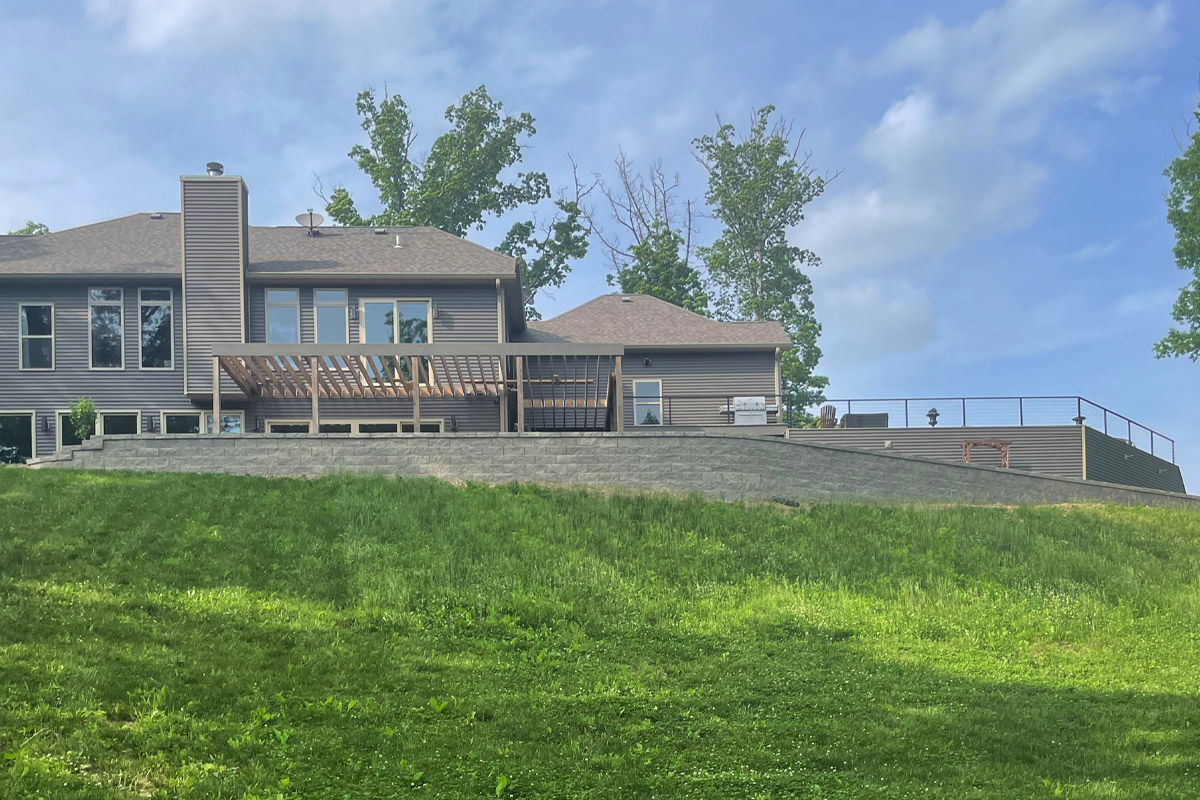 Retaining Wall Construction in St. Louis and St. Charles MO Area