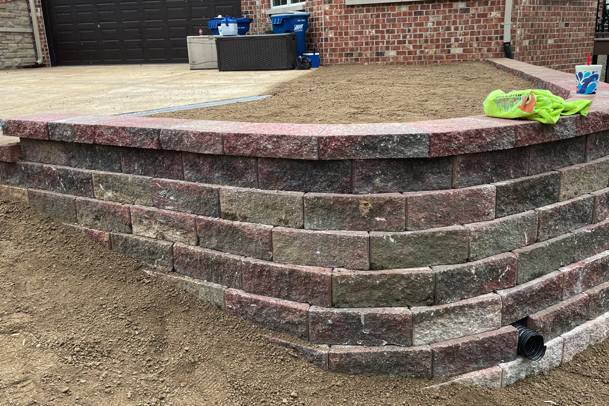 Retaining Wall Construction in St. Louis and St. Charles MO Area