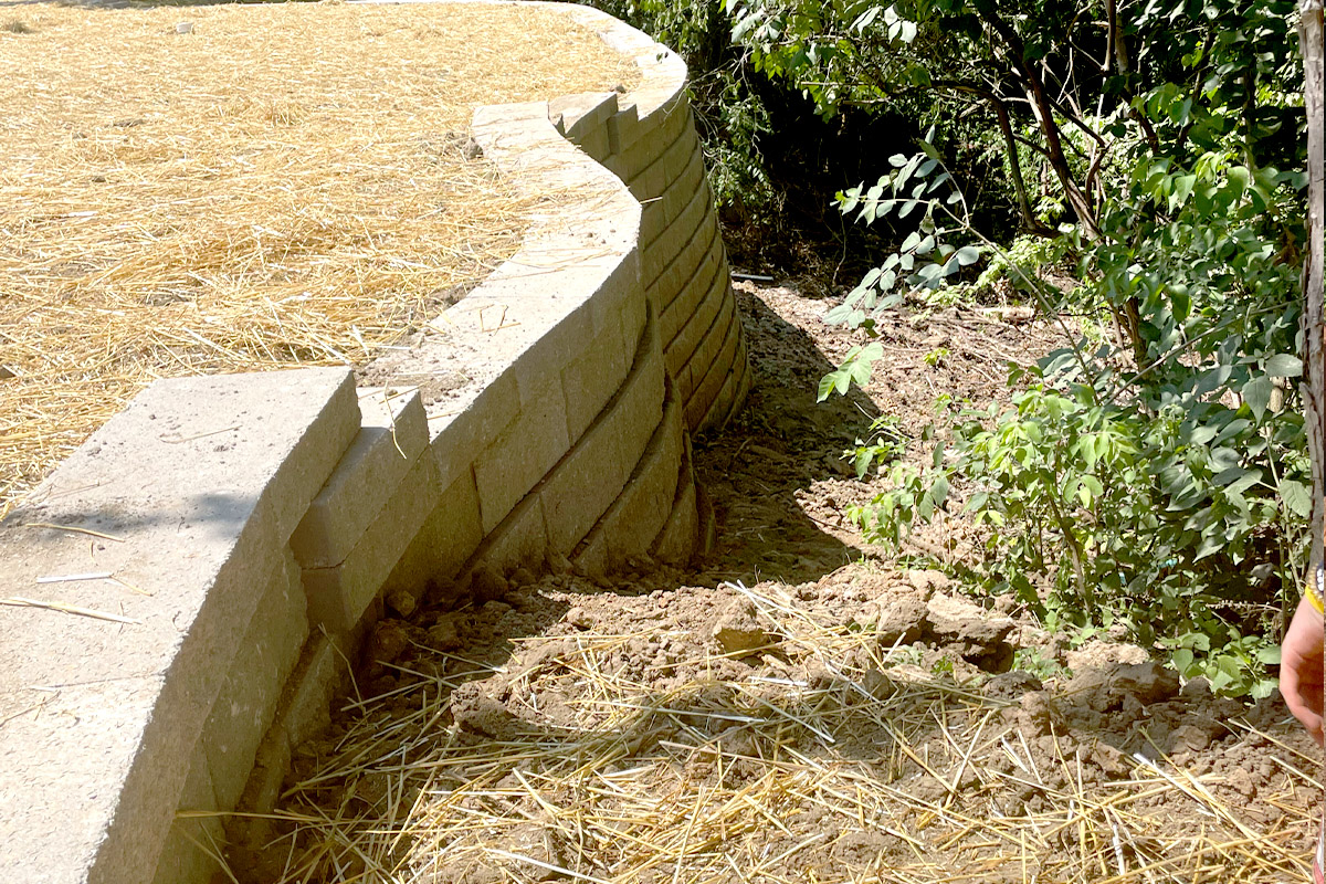 Retaining Wall Construction in St. Louis MO Area
