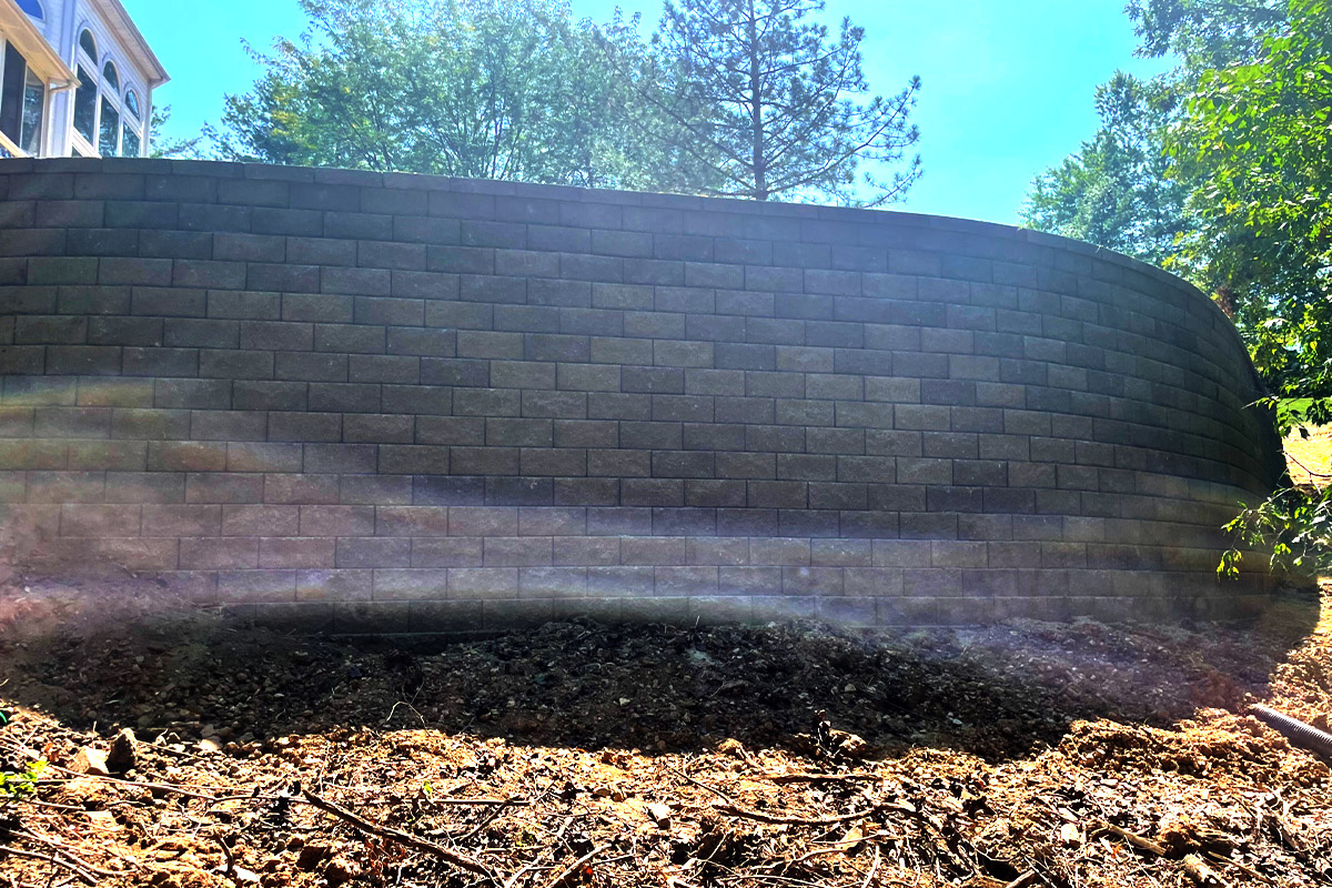 Retaining Wall Construction in St. Louis MO Area