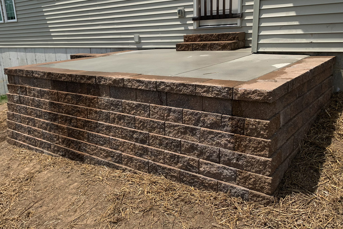 Retaining Wall Construction in St. Louis MO Area